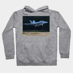 EA-18G Growler Super Hornet FCLP 11 Hoodie